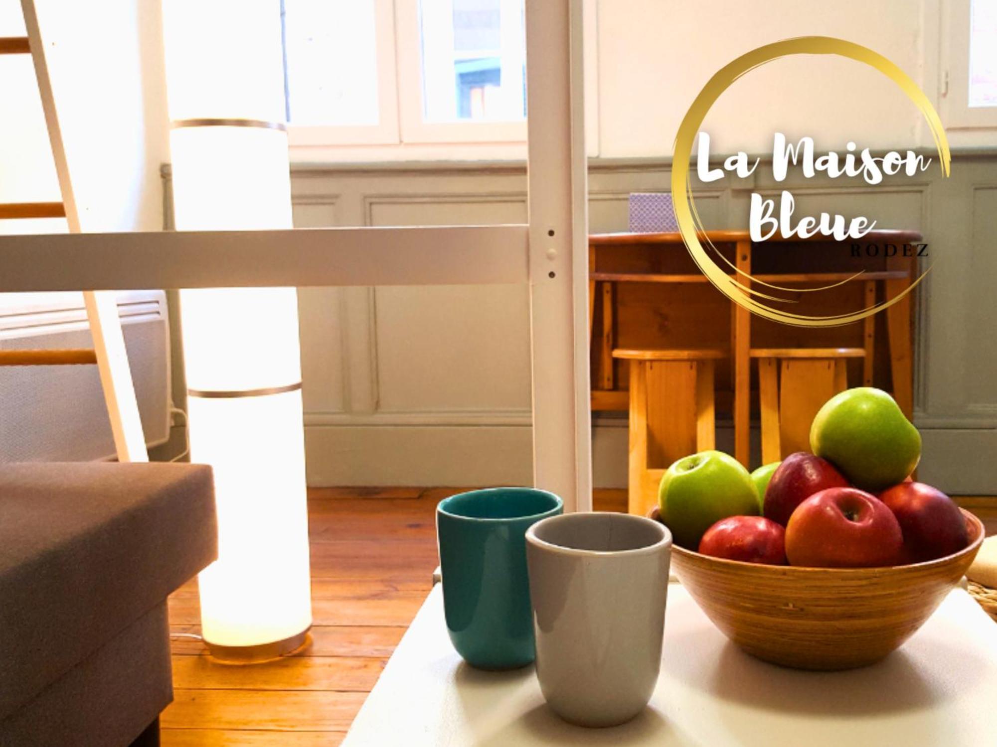La Maison Bleue, Un Emplacement De Choix A Родез Екстериор снимка